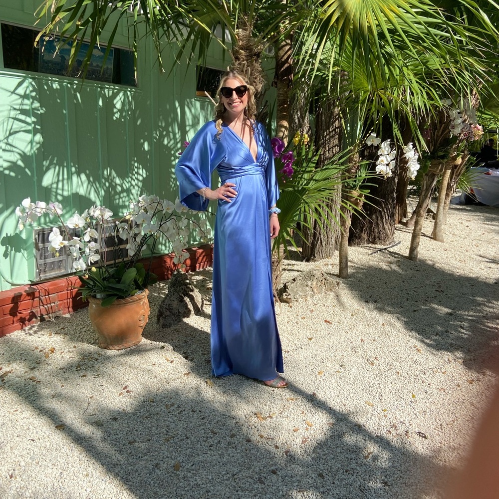 Mayda Cisneros Custom Made Kimono Gown
